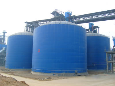 庄浪水泥钢板库改造